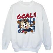 Sweat-shirt enfant Dessins Animés Taz Goal Goal Goal