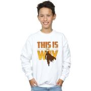 Sweat-shirt enfant Disney The Mandalorian This Is The Way