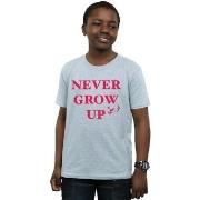 T-shirt enfant Disney Peter Pan Never Grow Up