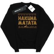 Sweat-shirt enfant Disney The Lion King Hakuna Matata