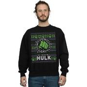 Sweat-shirt Marvel Incredible Hulk Fair Isle