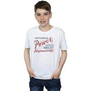 T-shirt enfant Marvel Spider-Man Great Responsibility