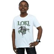 T-shirt enfant Marvel Loki Scepter