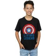 T-shirt enfant Marvel Captain America Living Legend