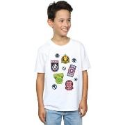 T-shirt enfant Marvel Avengers Hero Badges