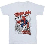T-shirt enfant Marvel Spider-Man Sketch City