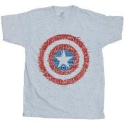 T-shirt enfant Marvel Captain America 75th Super Soldier