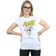 T-shirt Dc Comics The Flash Mono Action Pose