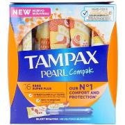 Accessoires corps Tampax Pearl Compak Tampón Super Plus