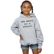 Sweat-shirt enfant Friends We Were On A Break Text