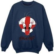 Sweat-shirt enfant Dessins Animés Tweety England Face