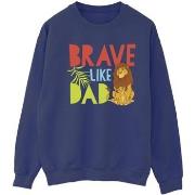 Sweat-shirt Disney The Lion King Brave Like Dad