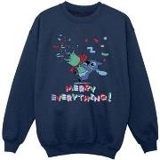 Sweat-shirt enfant Disney Lilo And Stitch Merry Everything