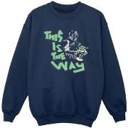 Sweat-shirt enfant Disney The Mandalorian This Is The Way