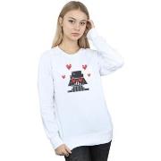 Sweat-shirt Disney Valentines Vader In Love