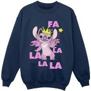 Sweat-shirt enfant Disney Lilo Stitch Angel Fa La La