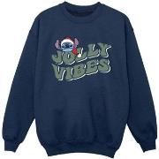 Sweat-shirt enfant Disney Lilo Stitch Jolly Chilling Vibes