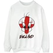 Sweat-shirt Dessins Animés Tweety England Face