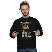 Sweat-shirt Dessins Animés Daffy Duck Binoculars