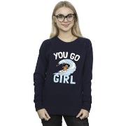 Sweat-shirt Disney Lilo And Stitch You Go Girl