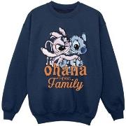 Sweat-shirt enfant Disney Lilo And Stitch Ohana Angel Hug