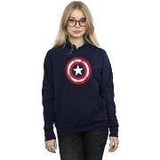 Sweat-shirt Marvel Captain America Distressed Shield