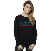 Sweat-shirt Marvel Avengers Endgame Don't Spoil The Endgame