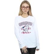 Sweat-shirt Scooby Doo Collegiate