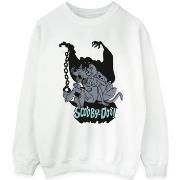 Sweat-shirt Scooby Doo Scared Jump