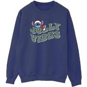 Sweat-shirt Disney Lilo Stitch Jolly Chilling Vibes