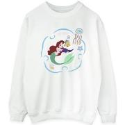 Sweat-shirt Disney The Little Mermaid Reading A Book