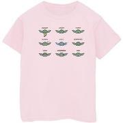 T-shirt enfant Disney Mandalorian Grogu Mood