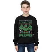 Sweat-shirt enfant Marvel Hulk Want Presents Fair Isle