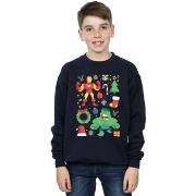 Sweat-shirt enfant Marvel Christmas Day