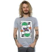 T-shirt Dc Comics Chibi Joker Playing Card