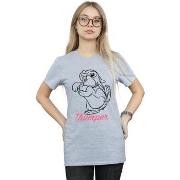 T-shirt Disney Bambi Thumper Line Drawing