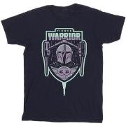 T-shirt enfant Disney The Mandalorian Fierce Warrior