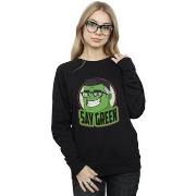 Sweat-shirt Marvel Avengers Endgame Say Green