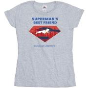 T-shirt Dc Comics DC League Of Super-Pets Superman's Best Friend