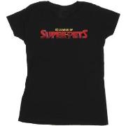 T-shirt Dc Comics DC League Of Super-Pets Movie Logo