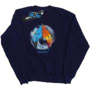 Sweat-shirt enfant Dc Comics Aquaman Tropical Logo