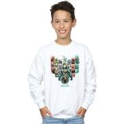 Sweat-shirt enfant Dc Comics Aquaman Unite The Kingdoms