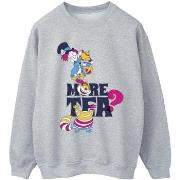 Sweat-shirt Disney Alice In Wonderland More Tea