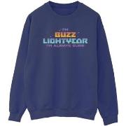 Sweat-shirt Disney Lightyear Always Sure Text