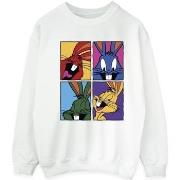 Sweat-shirt Dessins Animés Bugs Pop Art