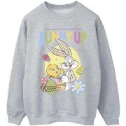 Sweat-shirt Dessins Animés Bunny Up