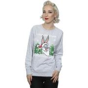 Sweat-shirt Dessins Animés Bugs Bunny Christmas Fair Isle