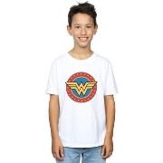 T-shirt enfant Dc Comics Wonder Woman Circle Logo