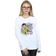 Sweat-shirt Dc Comics Teen Titans Go Knock Knock