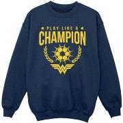 Sweat-shirt enfant Dc Comics Play Like A Champion